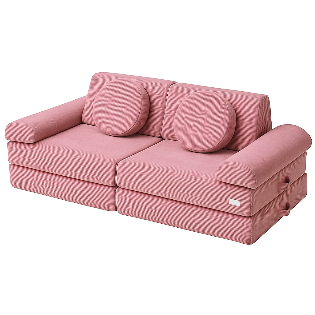 RAK Pink Play Sofa – The Ultimate Kids’ Play Sofa Set for Imagination & Fun