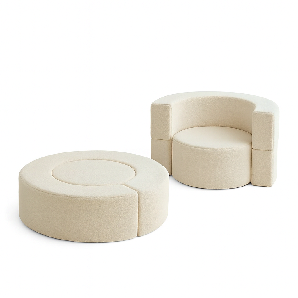 Dubai white Play Pod – The Ultimate Kids’ Play Sofa Set for Imagination & Fun