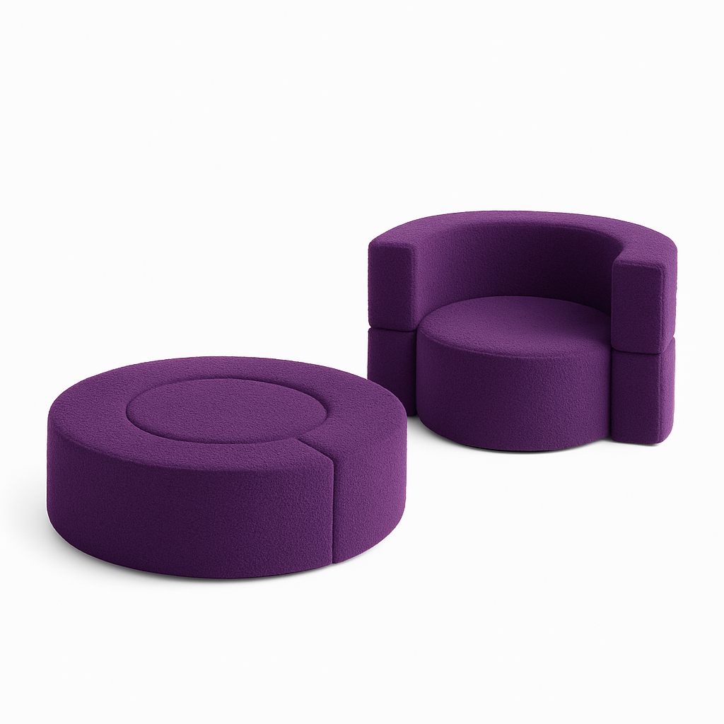 Dubai Purple Play Pod – The Ultimate Kids’ Play Sofa Set for Imagination & Fun