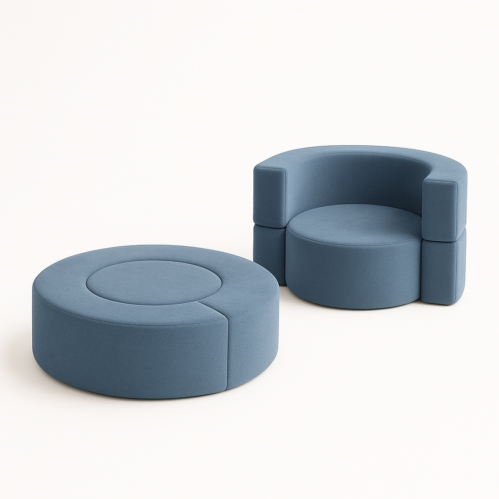 Dubai Blue Play Pod – The Ultimate Kids’ Play Sofa Set for Imagination & Fun