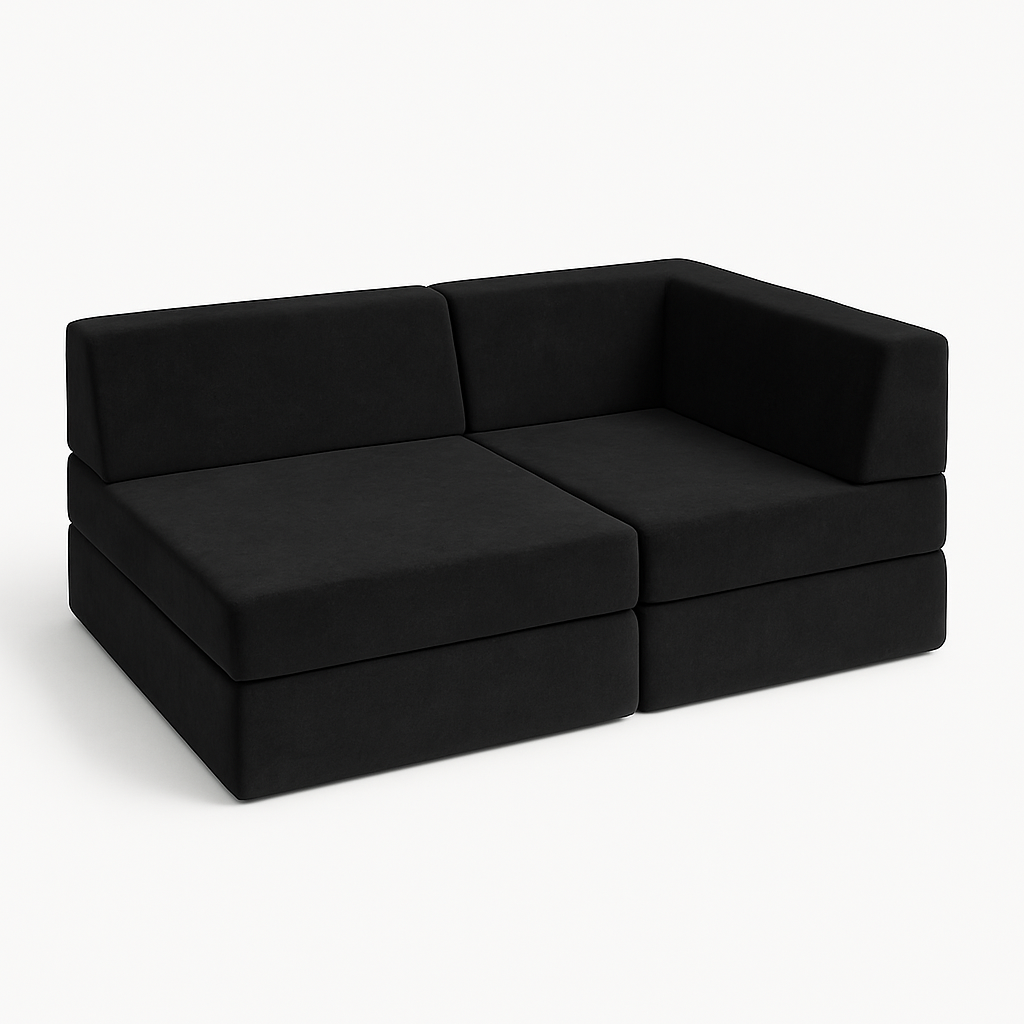 Ajman Black Play Sofa – The Ultimate Kids’ Play Sofa Set for Imagination & Fun